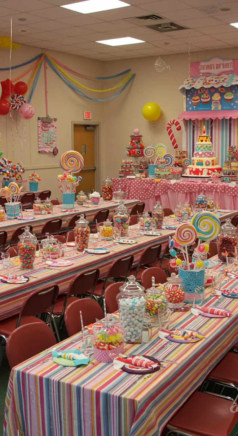 Longue table de fête